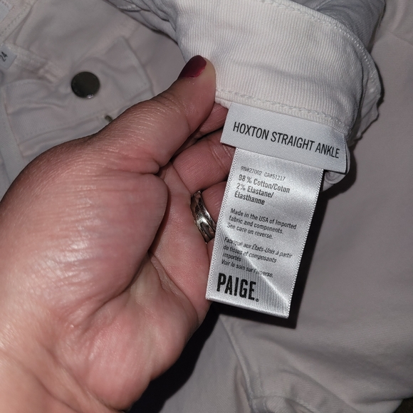 Paige Hoxton Straight Ankle Jeans - Picture 5 of 8